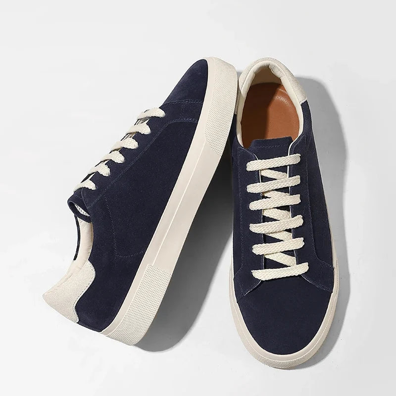 Sneakers Capri in pelle e pelle scamosciata - Aurelio Club