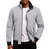 Giacca leggera uomo con zip integrale