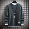 Pullover uomo in maglia classica