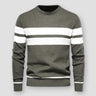 Maglione uomo in cotone a righe