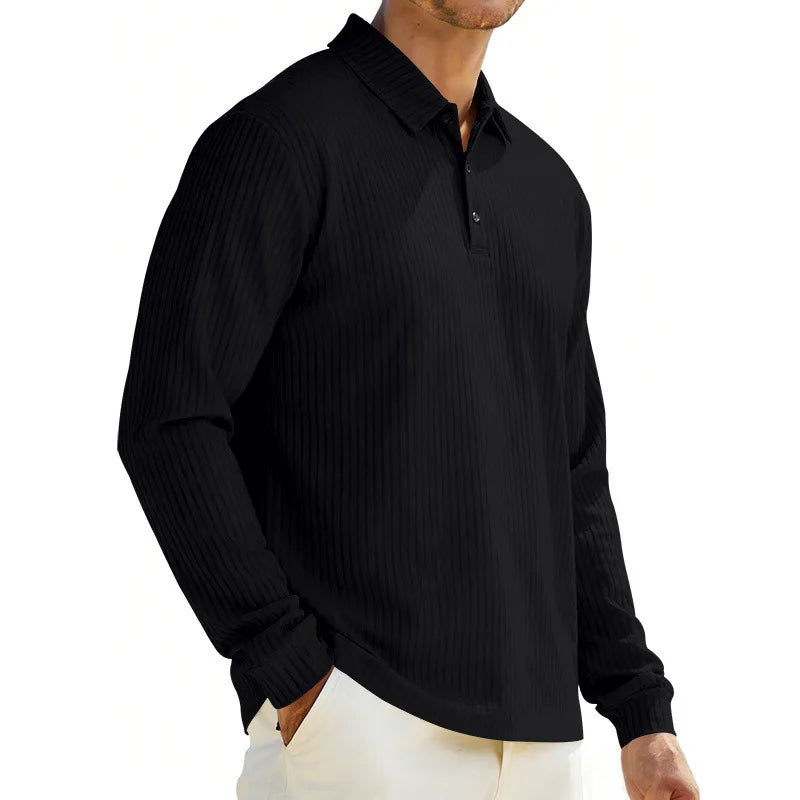 Polo uomo classica con bottoni