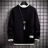Pullover uomo in maglia classica