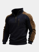 Pullover Urban Explorer a collo alto con zip corta - Aurelio Club