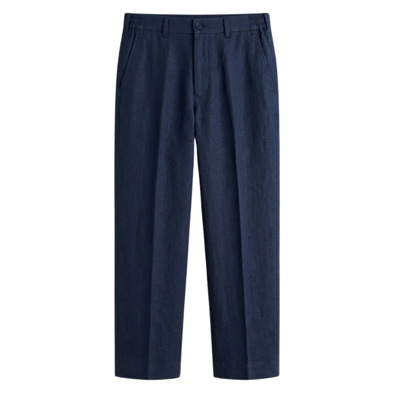 Pantaloni a gamba ampia color indaco - Aurelio Club