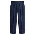 Pantaloni a gamba ampia color indaco - Aurelio Club