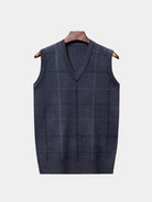 Gilet Academic in maglia a quadri - Aurelio Club