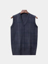 Gilet Academic in maglia a quadri - Aurelio Club