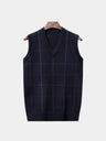 Gilet Academic in maglia a quadri - Aurelio Club