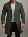 Cappotto uomo classico con revers e bottoni
