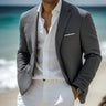 Blazer uomo monopetto a un bottone