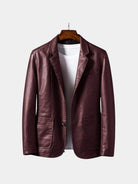 Giacca Bold Caramel in pelle - Aurelio Club