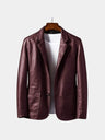 Giacca Bold Caramel in pelle - Aurelio Club