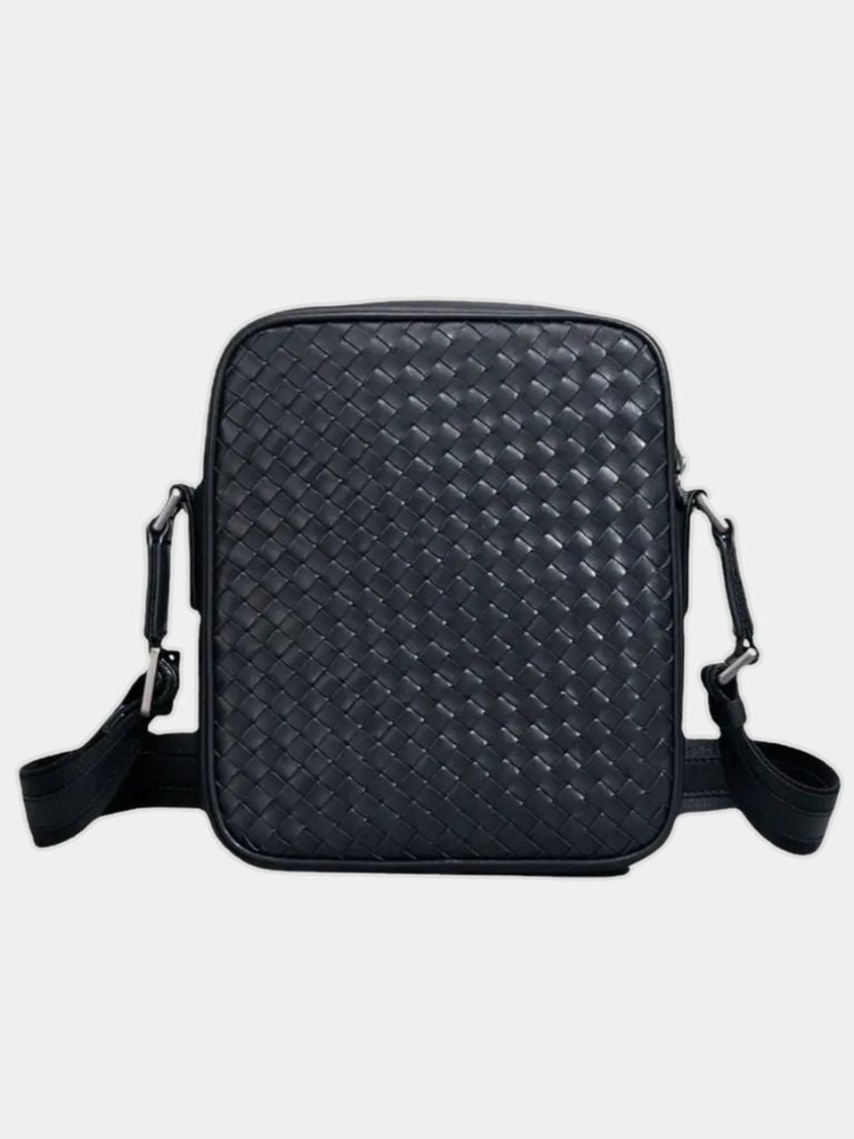 Borsa Heritage a tracolla con dettagli intrecciati - Aurelio Club