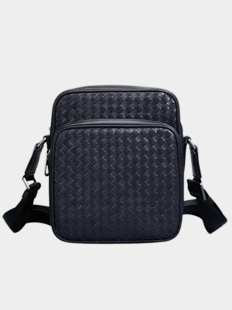 Borsa Heritage a tracolla con dettagli intrecciati - Aurelio Club