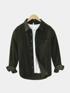 Camicia in velluto a coste a maniche lunghe - Aurelio Club