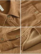 Camicia in velluto a coste a maniche lunghe - Aurelio Club