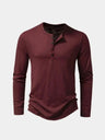 Maglia serafino a maniche lunghe Essential - Aurelio Club