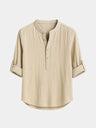 T-shirt serafino a maniche lunghe - Aurelio Club