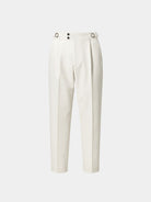 Pantaloni con vita elasticizzata e regolatori laterali - Aurelio Club