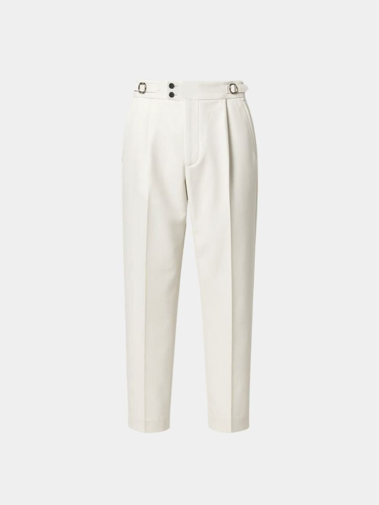 Pantaloni con vita elasticizzata e regolatori laterali - Aurelio Club