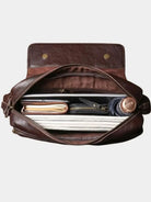 Borsa messenger in pelle - Aurelio Club