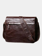 Borsa messenger in pelle - Aurelio Club