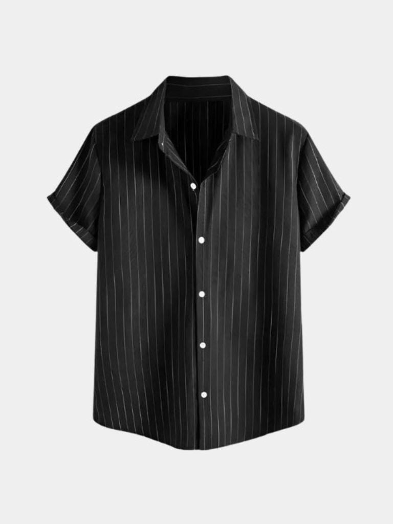Camicia a righe a maniche corte - Aurelio Club