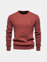Pullover girocollo in misto cotone - Aurelio Club