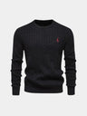 Pullover girocollo in misto cotone - Aurelio Club