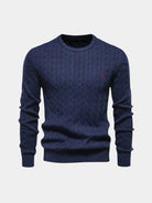 Pullover girocollo in misto cotone - Aurelio Club