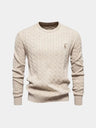 Pullover girocollo in misto cotone - Aurelio Club