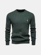 Pullover girocollo in misto cotone - Aurelio Club
