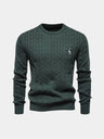 Pullover girocollo in misto cotone - Aurelio Club