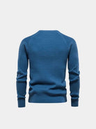Maglia girocollo a maniche lunghe in misto cotone - Aurelio Club