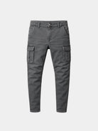 Jeans cargo elasticizzati con taglio affusolato - Aurelio Club