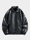 Giacca Denver in similpelle con zip - Aurelio Club