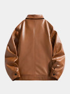 Giacca Denver in similpelle con zip - Aurelio Club