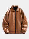 Giacca Denver in similpelle con zip - Aurelio Club
