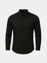 Camicia in seersucker con colletto a punte allungate - Aurelio Club