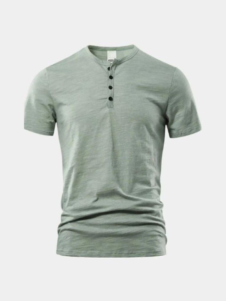 T-shirt serafino a maniche corte - Aurelio Club
