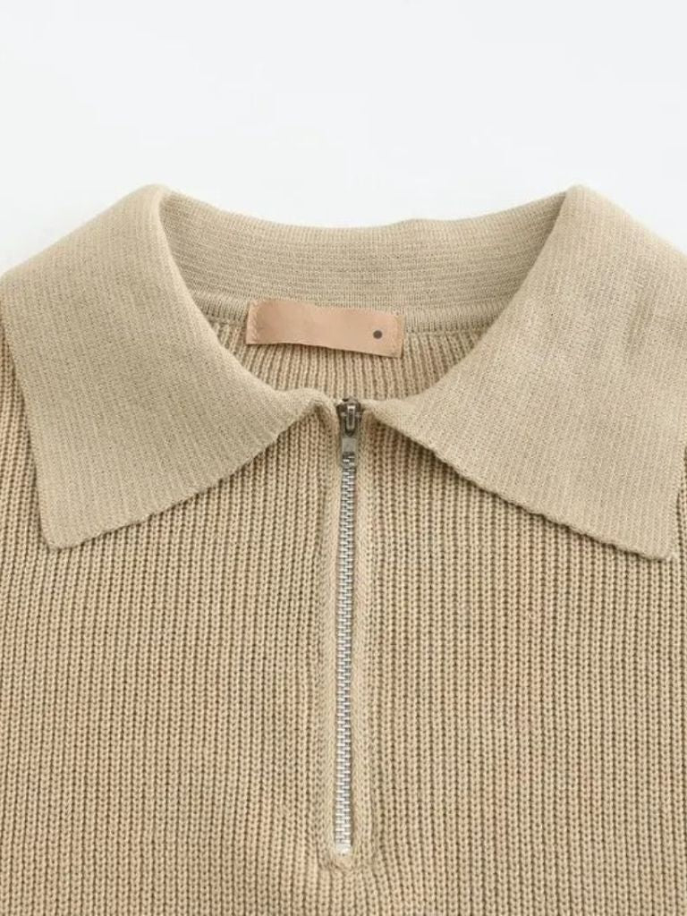 Pullover Essential con mezza zip - Aurelio Club