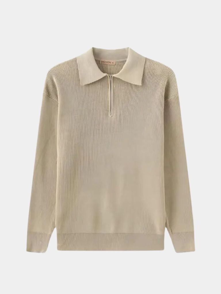 Pullover Essential con mezza zip - Aurelio Club