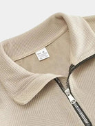 Pullover a collo alto con zip corta - Aurelio Club