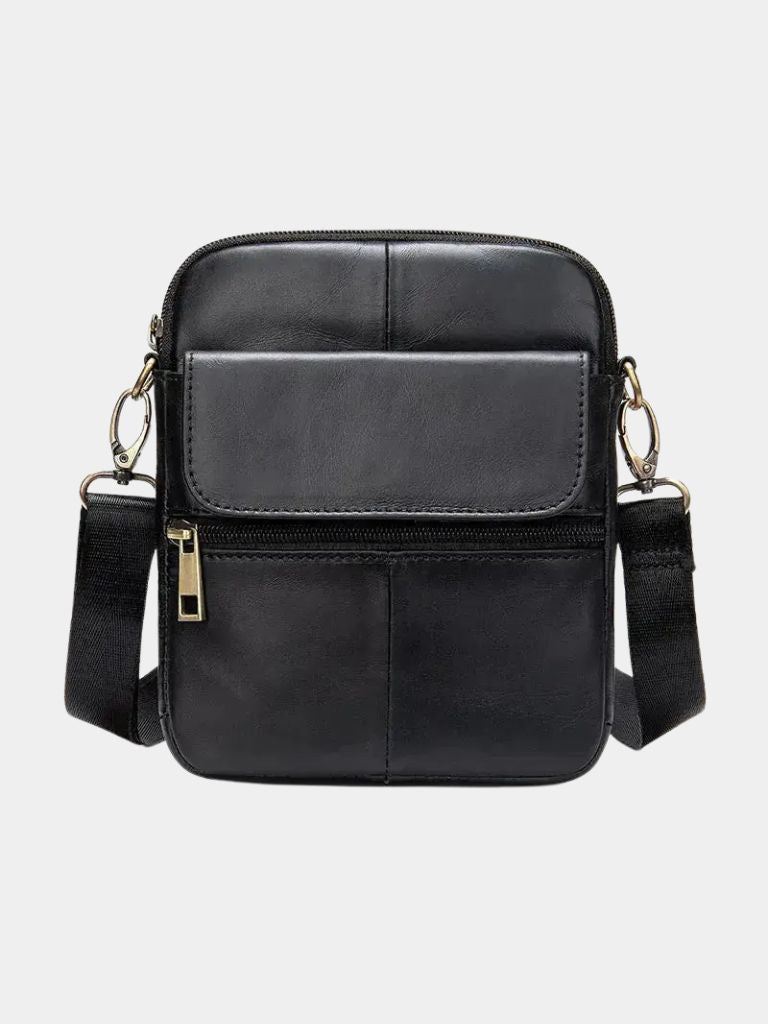Borsa a tracolla in pelle Essential - Aurelio Club