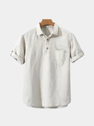 Polo Essential in lino a maniche corte - Aurelio Club
