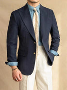 Blazer Nautical in seersucker - Aurelio Club
