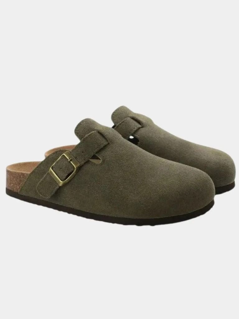 Sabot in pelle scamosciata Essential - Aurelio Club