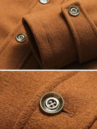 Cappotto monopetto in misto lana Essential - Aurelio Club