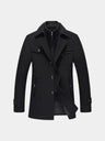 Cappotto monopetto in misto lana Essential - Aurelio Club
