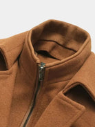 Cappotto monopetto in misto lana Essential - Aurelio Club